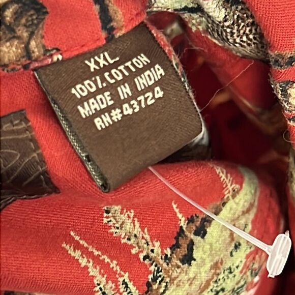 Wood Land Trail men’s long sleeve button down shirt size XXL NEW - Picture 8 of 9